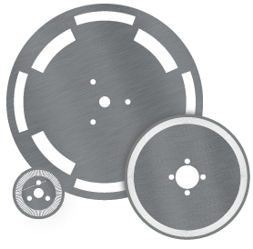 Precision encoder wheels