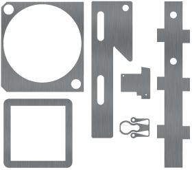 Precision flat washers shims and spacers