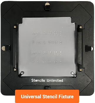 Universal fixture stencil